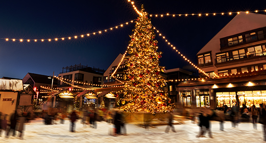 STEP INTO A WINTER WONDERLAND AT FRIDAY HARBOUR RESORT