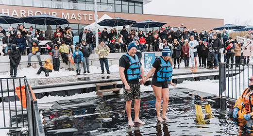 TAKE THE PLUNGE AT FRIDAY HARBOUR IN SUPPORT OF RVH FOUNDATION